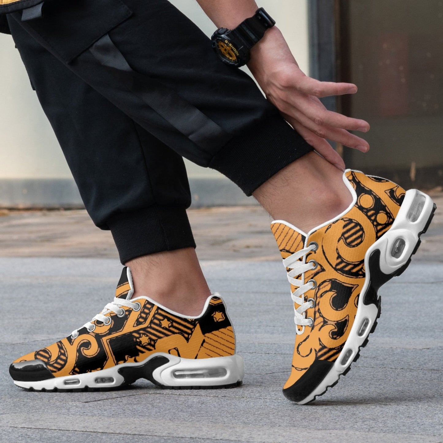 KokoRepublic 479. Men's Bounce Mesh Knit Sneakers