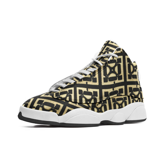 Unisex High Top Leather Sneakers