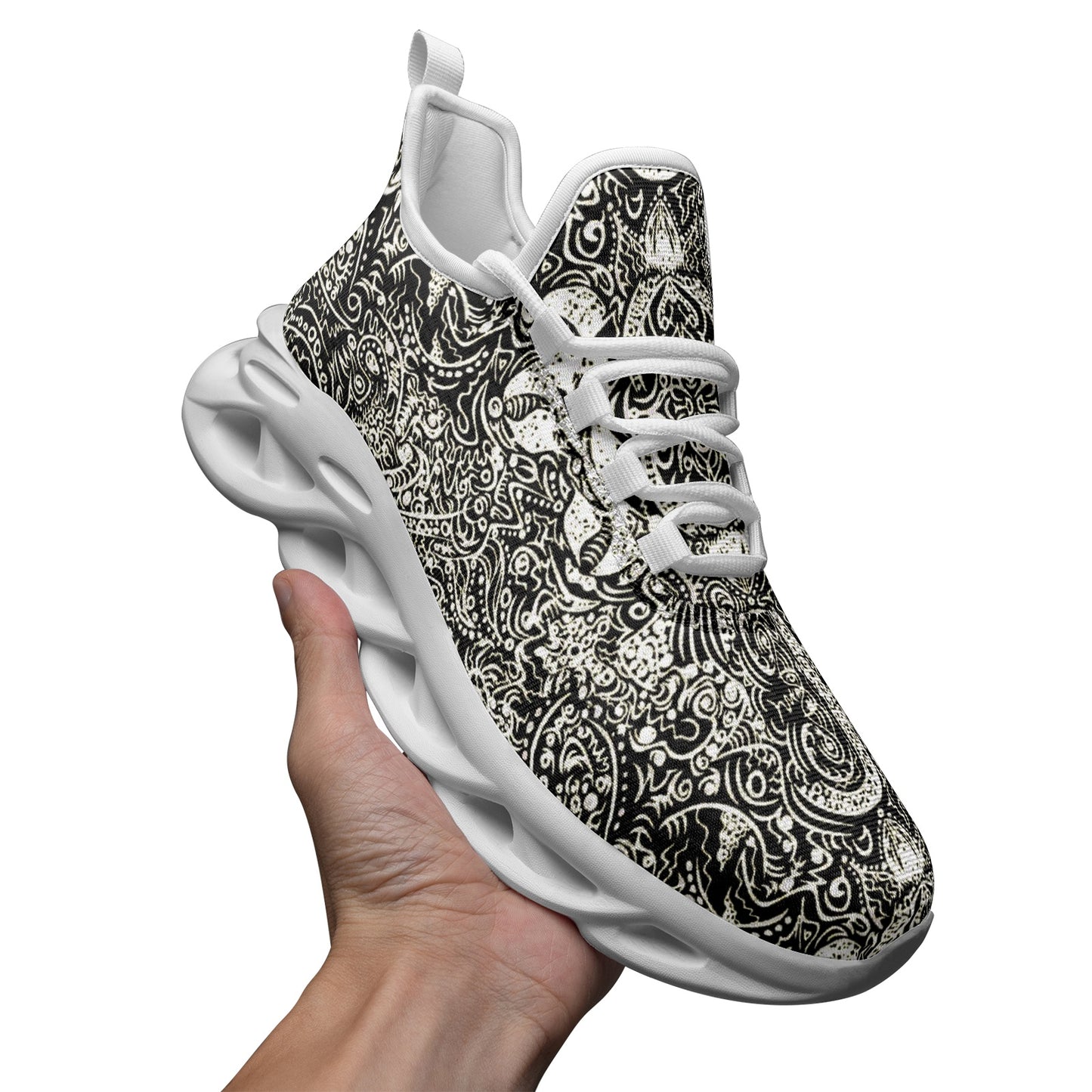 kokorepublic     Unisex Bounce Mesh Knit Sneakers