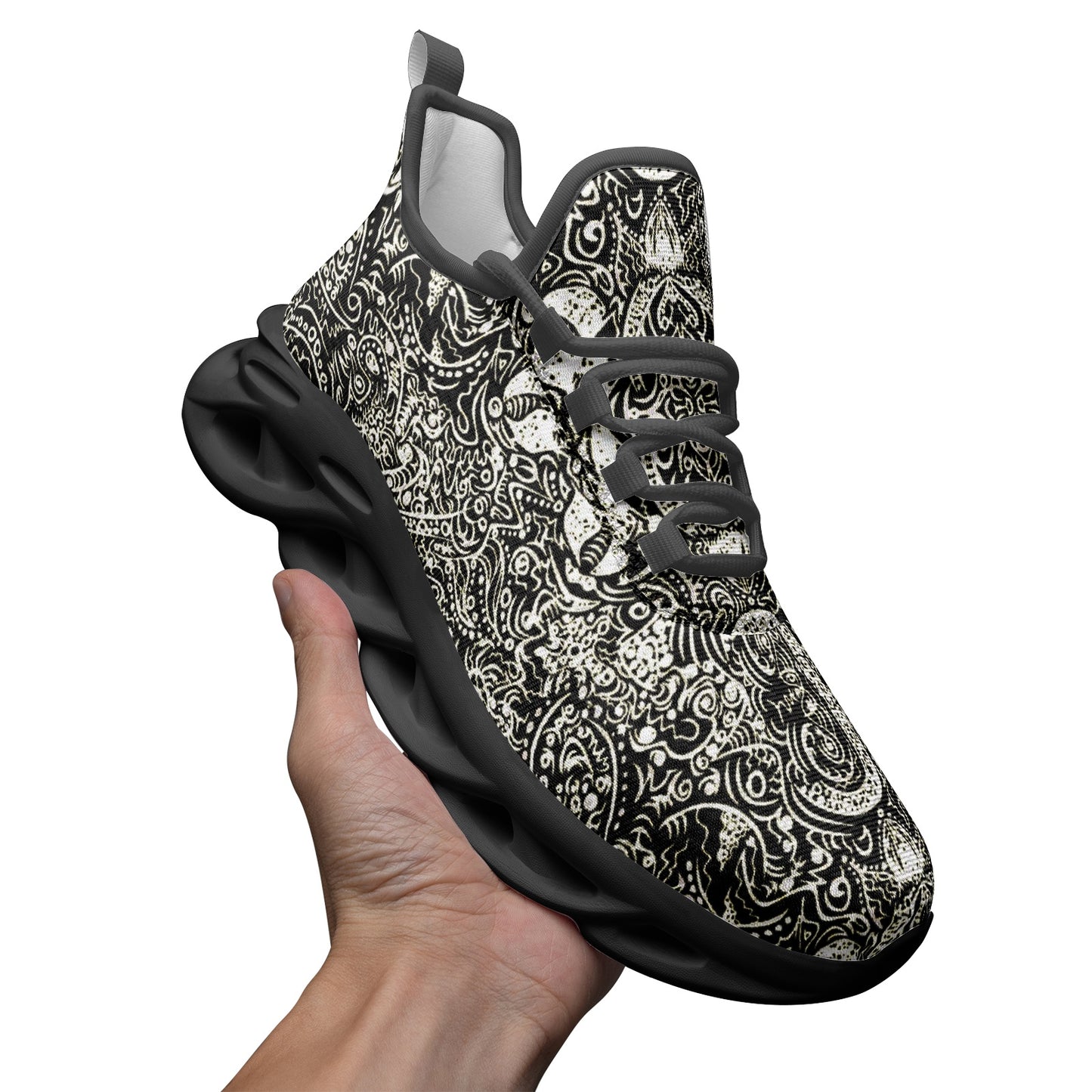 kokorepublic     Unisex Bounce Mesh Knit Sneakers