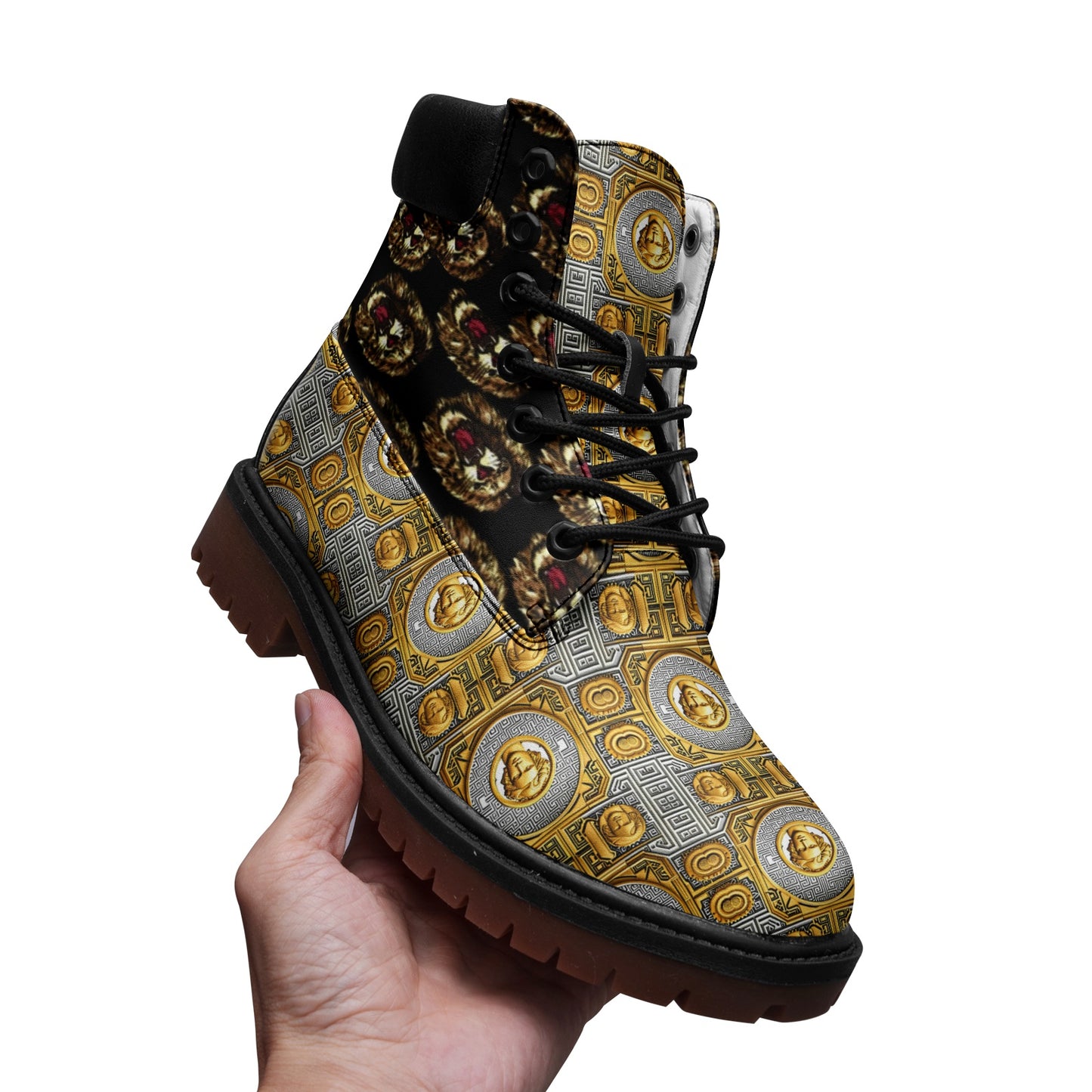 kokorepublic  Premium Lightweight Microfiber Leather Chukka Boots