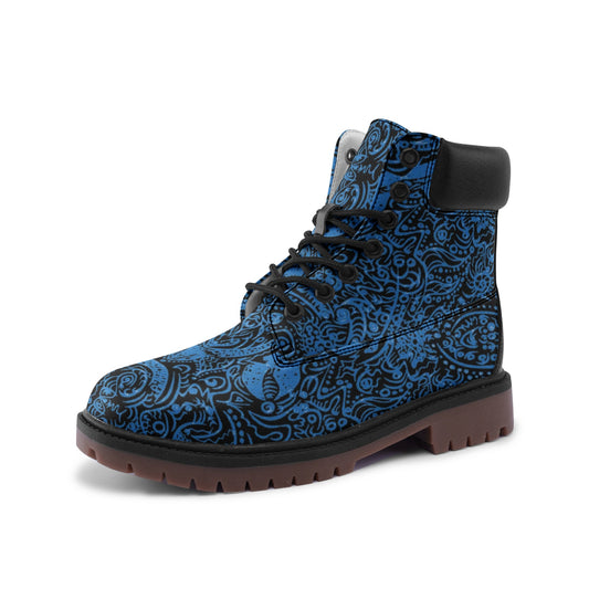 kokorepublic   Premium Lightweight Microfiber Leather Chukka Boots