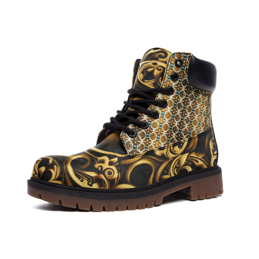 kokorepublic Casual Leather Lightweight boots TB