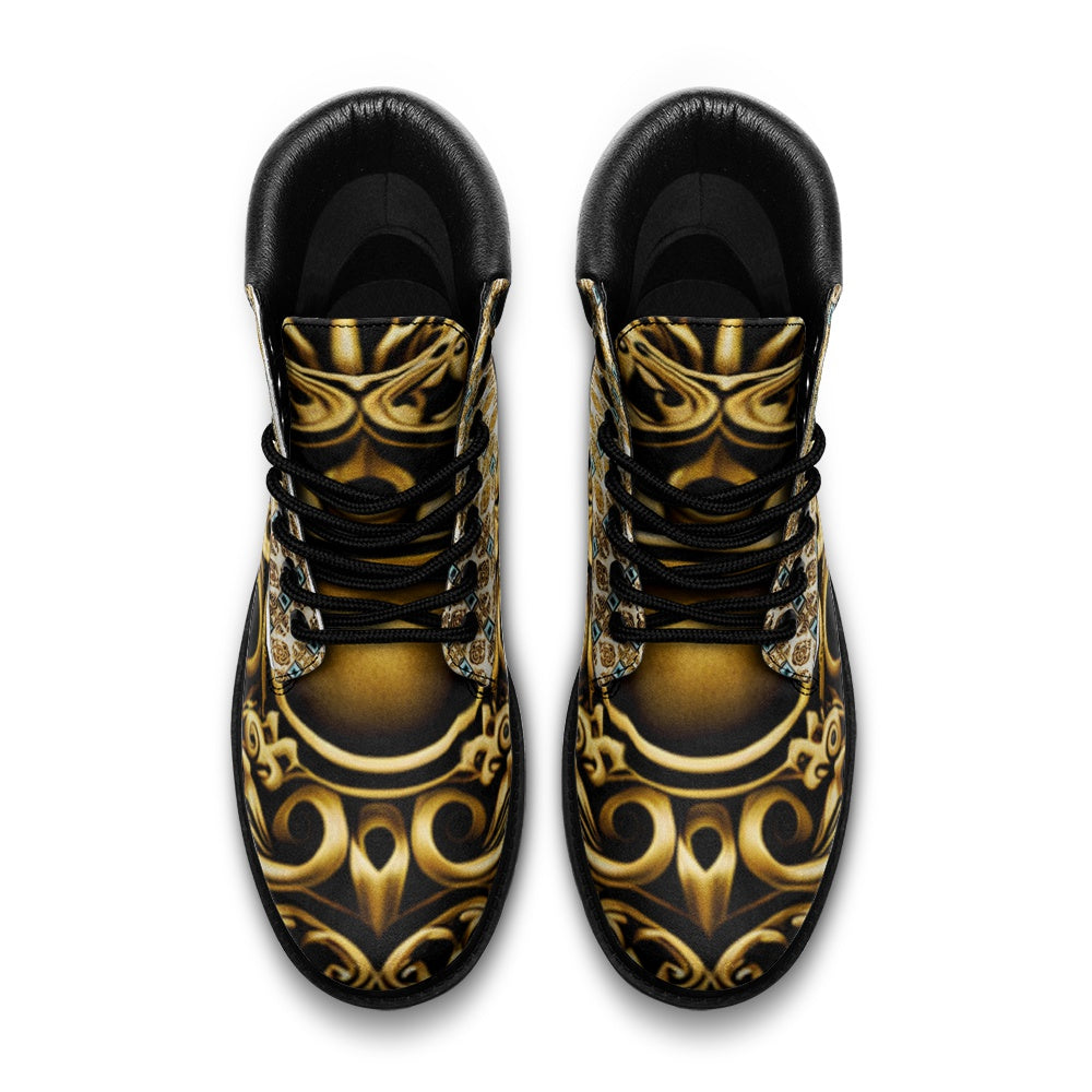 kokorepublic Casual Leather Lightweight boots TB