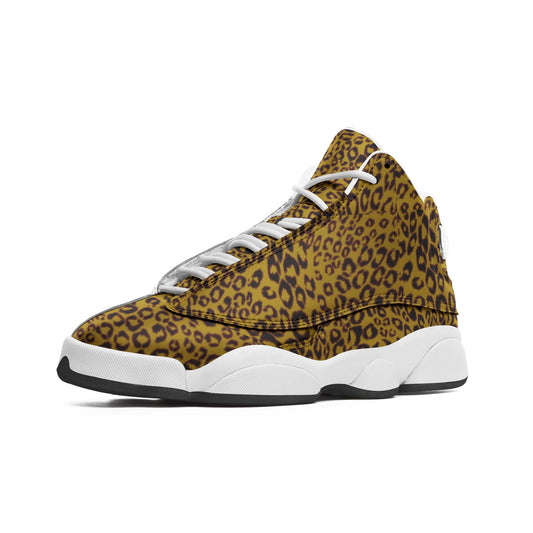 Unisex High Top Leather Sneakers