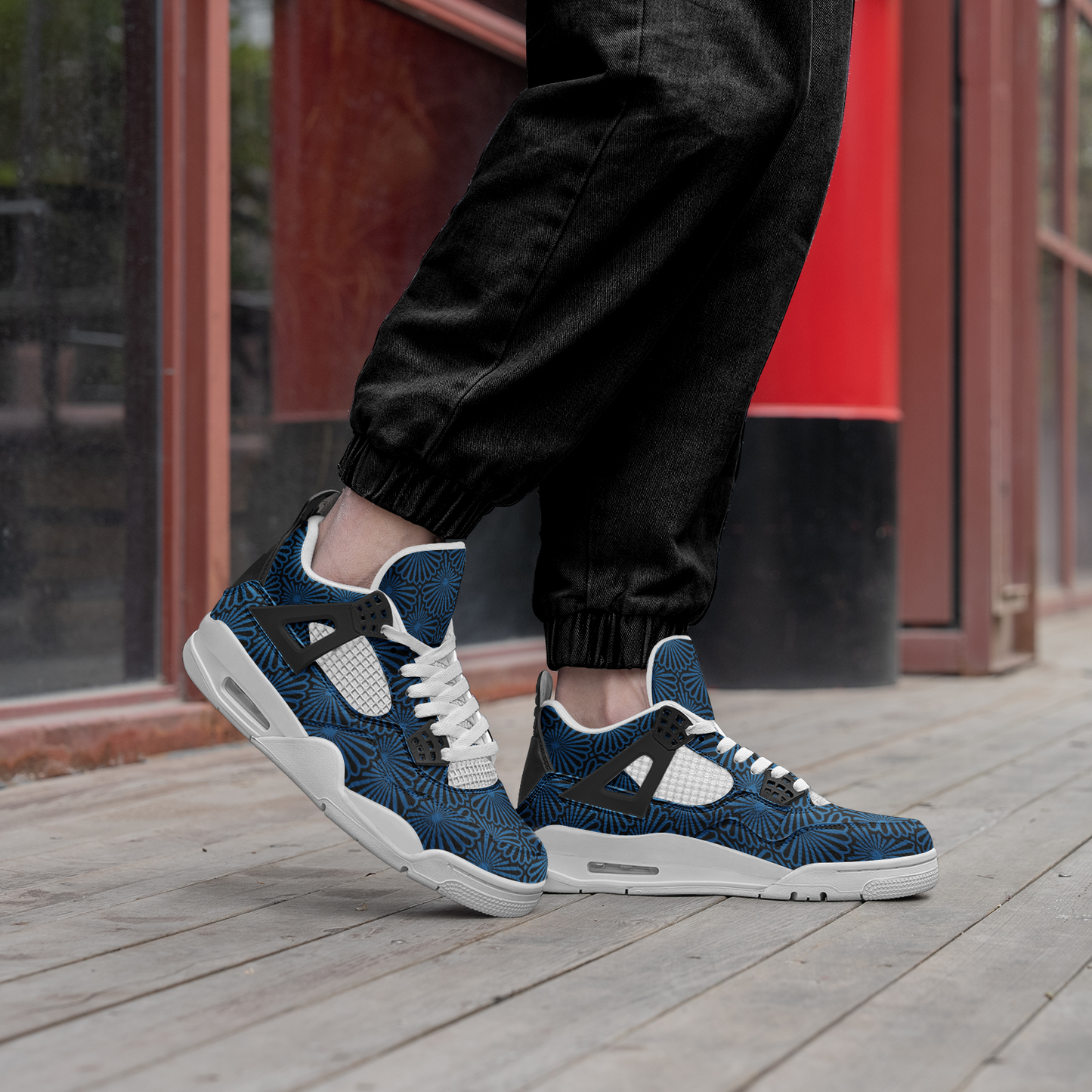 kokorepublic Unisex Non Slip Lace Up Breathable Fashion Sneakers