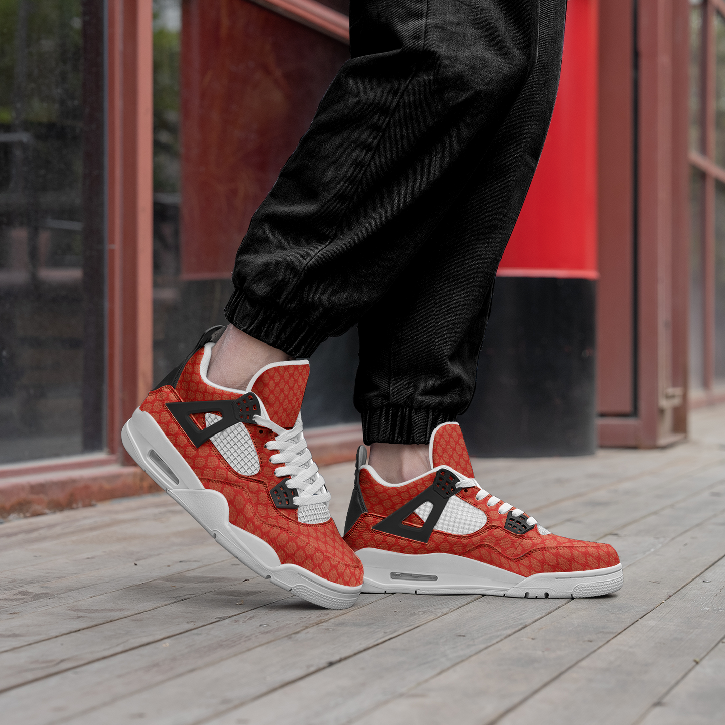 kokorepublic Unisex Non Slip Lace Up Breathable Fashion Sneakers