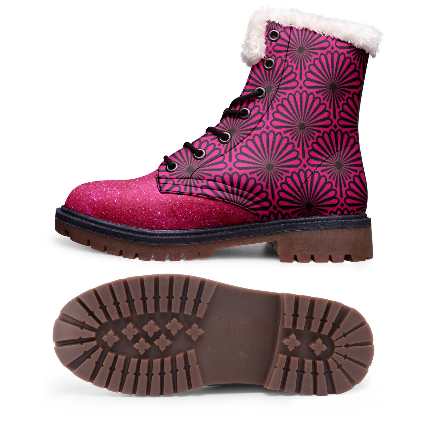 kokorepublic Unisex Lace Up Winter Boots Fashion Comfort Chukka Boots