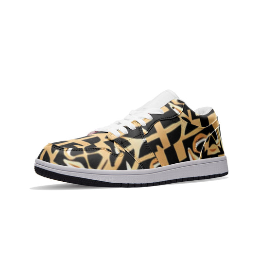 kokoRepublic Unisex Low Top Leather Sneakers