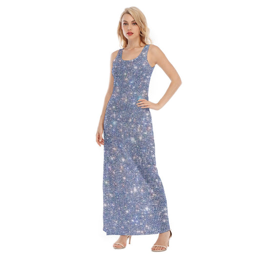 kokorepublic  Women's Vest Dress | Length To Ankle