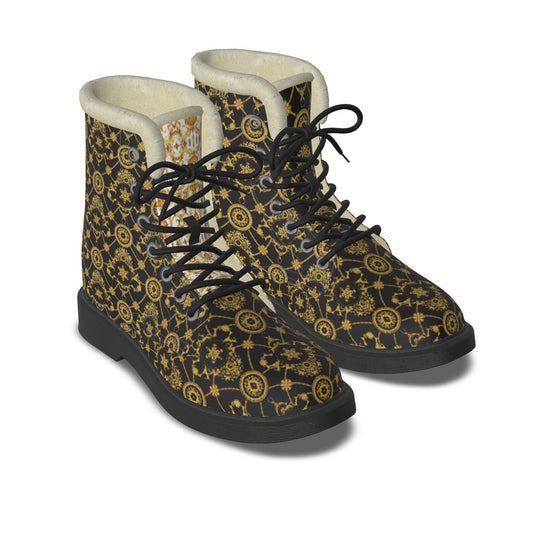 Women's Plush Martin Boots